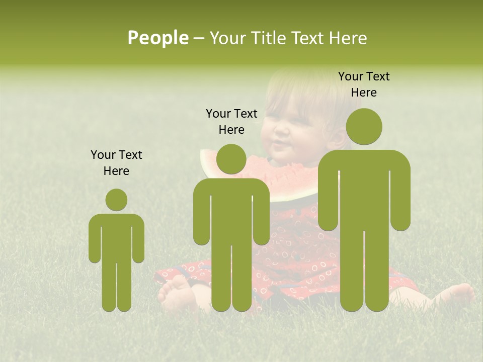 Dress Barefoot Summer PowerPoint Template