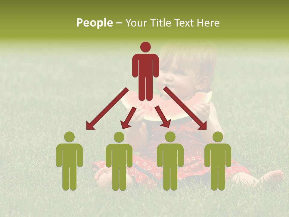 Dress Barefoot Summer PowerPoint Template