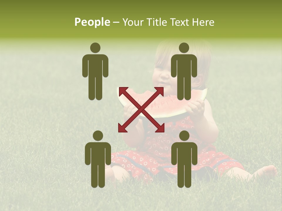 Dress Barefoot Summer PowerPoint Template