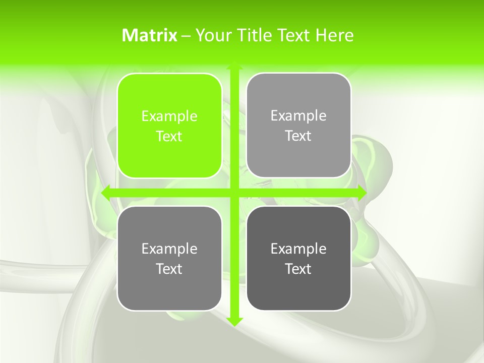 Rendering Green Idea PowerPoint Template