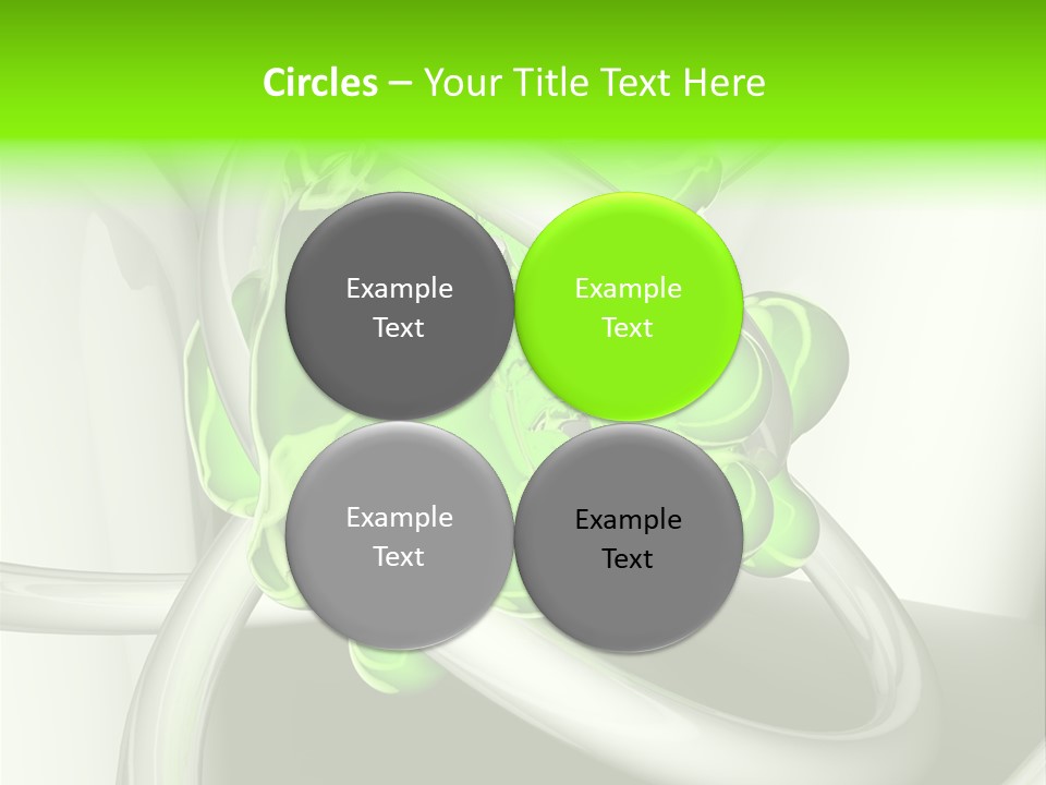Rendering Green Idea PowerPoint Template