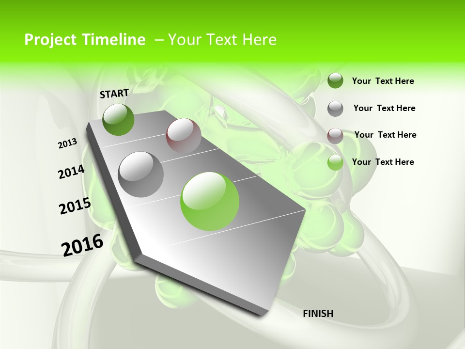 Rendering Green Idea PowerPoint Template