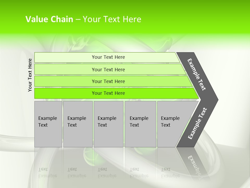 Rendering Green Idea PowerPoint Template