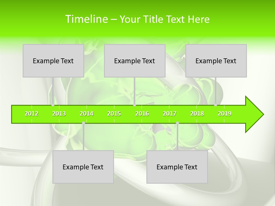 Rendering Green Idea PowerPoint Template
