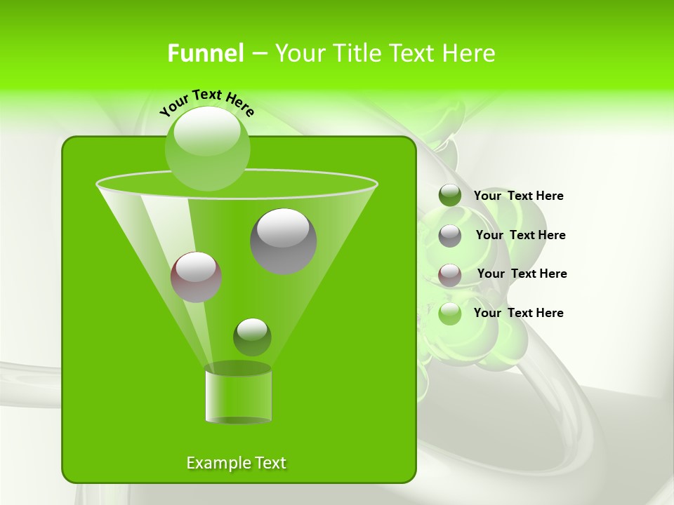 Rendering Green Idea PowerPoint Template