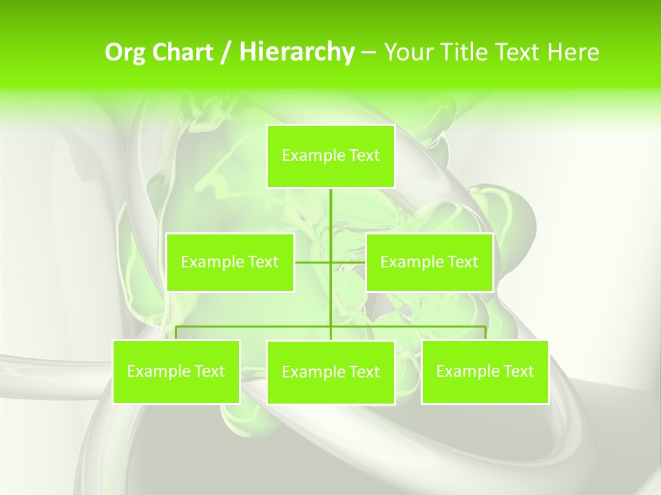 Rendering Green Idea PowerPoint Template