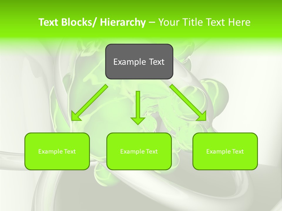 Rendering Green Idea PowerPoint Template