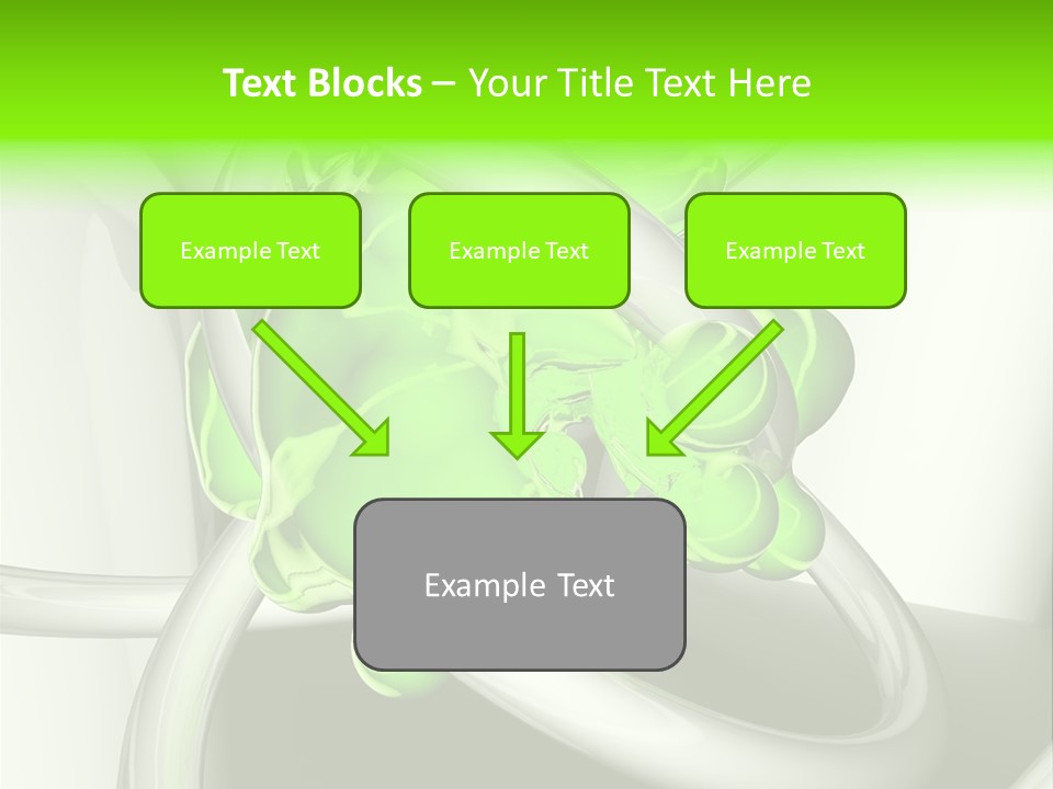 Rendering Green Idea PowerPoint Template