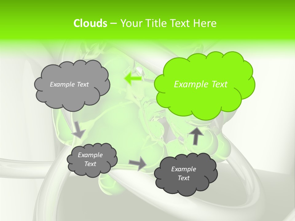 Rendering Green Idea PowerPoint Template