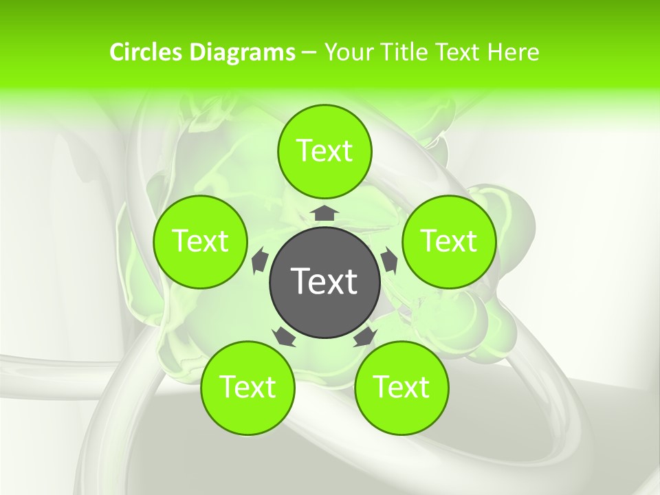 Rendering Green Idea PowerPoint Template