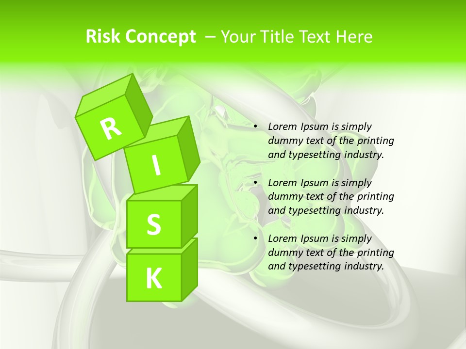 Rendering Green Idea PowerPoint Template