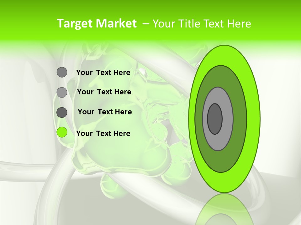 Rendering Green Idea PowerPoint Template