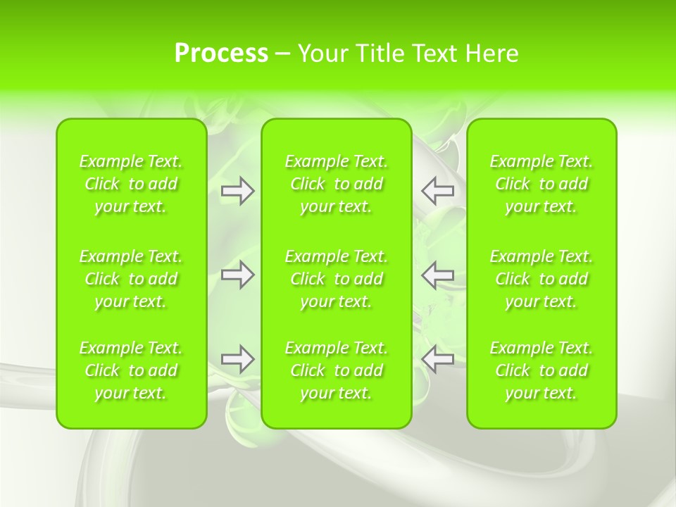 Rendering Green Idea PowerPoint Template