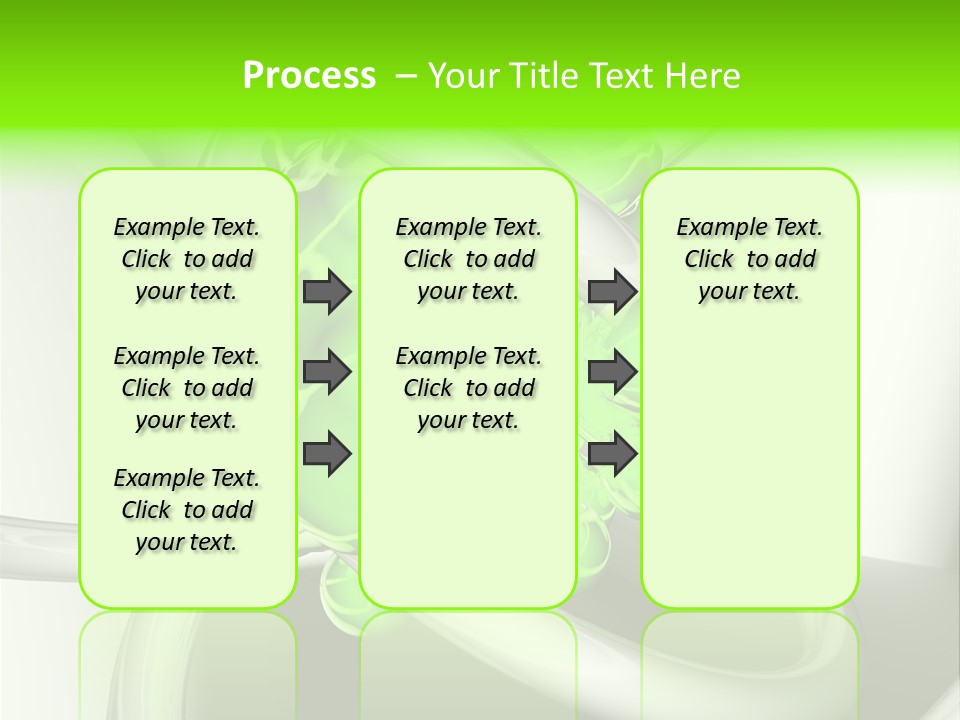 Rendering Green Idea PowerPoint Template