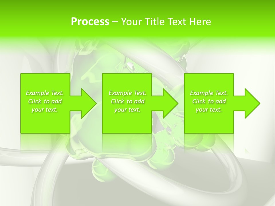 Rendering Green Idea PowerPoint Template
