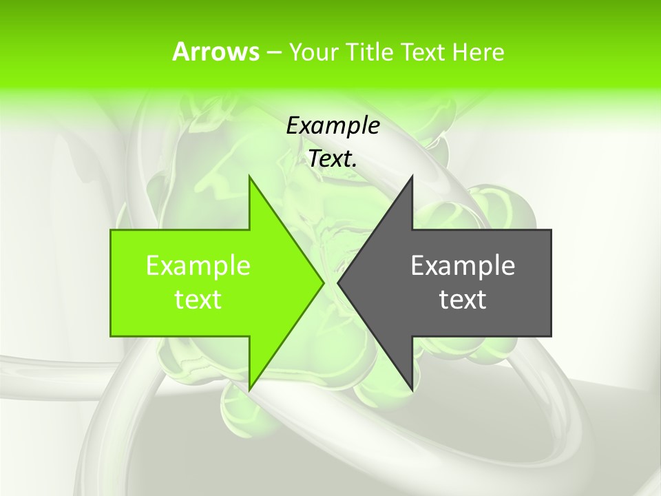 Rendering Green Idea PowerPoint Template
