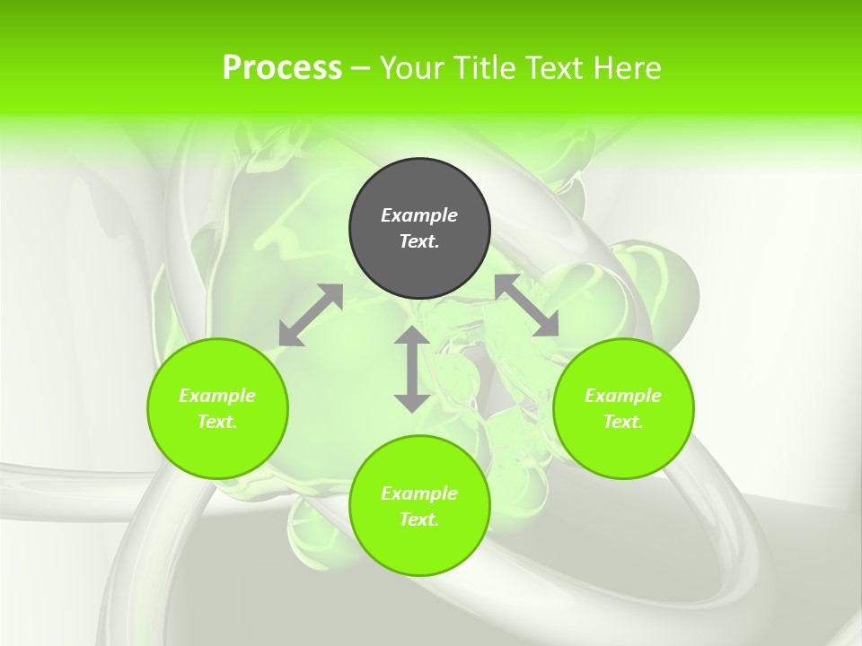 Rendering Green Idea PowerPoint Template