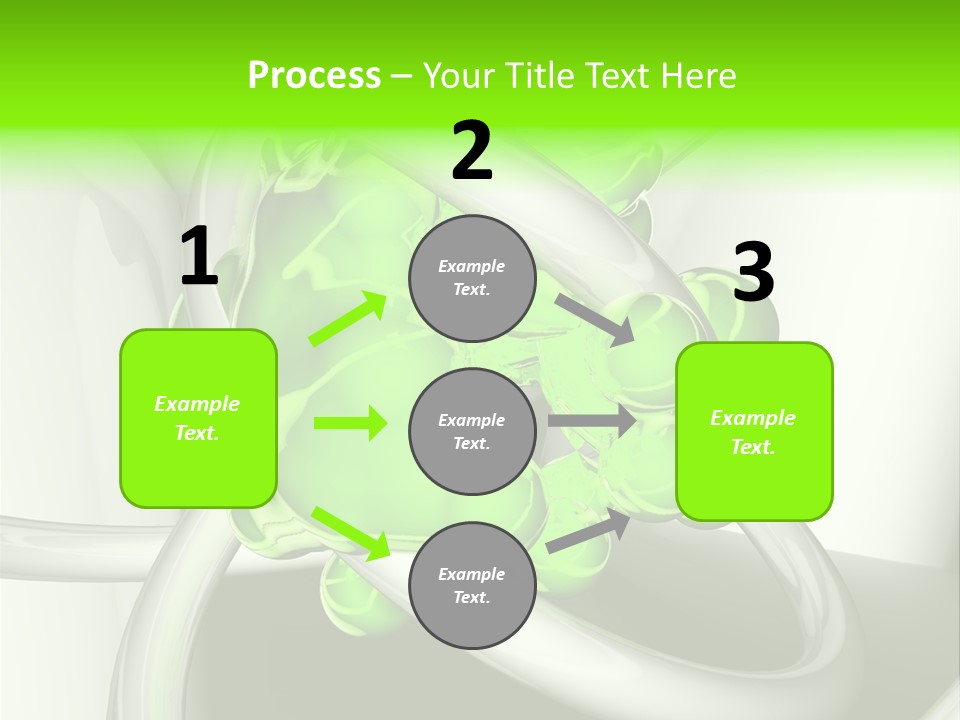 Rendering Green Idea PowerPoint Template