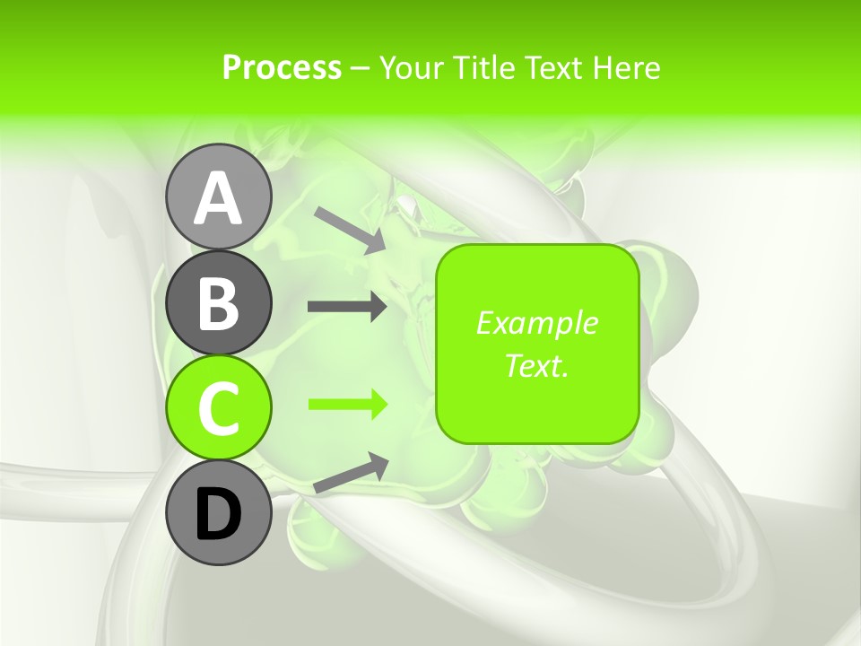 Rendering Green Idea PowerPoint Template
