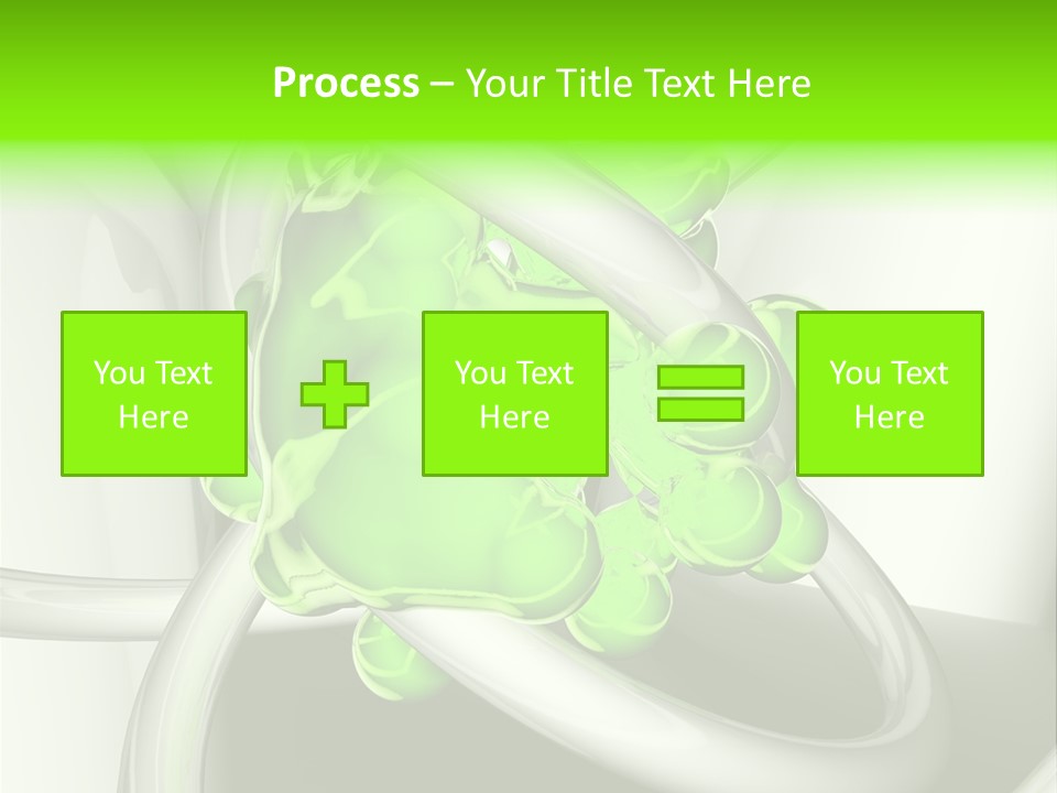 Rendering Green Idea PowerPoint Template