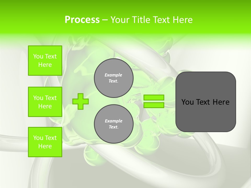 Rendering Green Idea PowerPoint Template