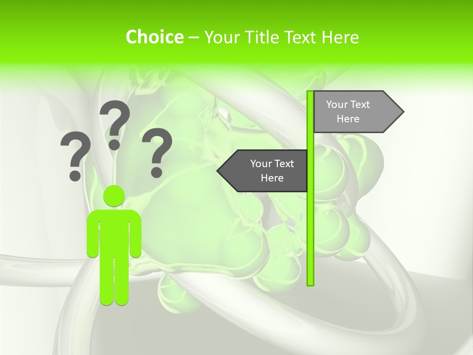 Rendering Green Idea PowerPoint Template