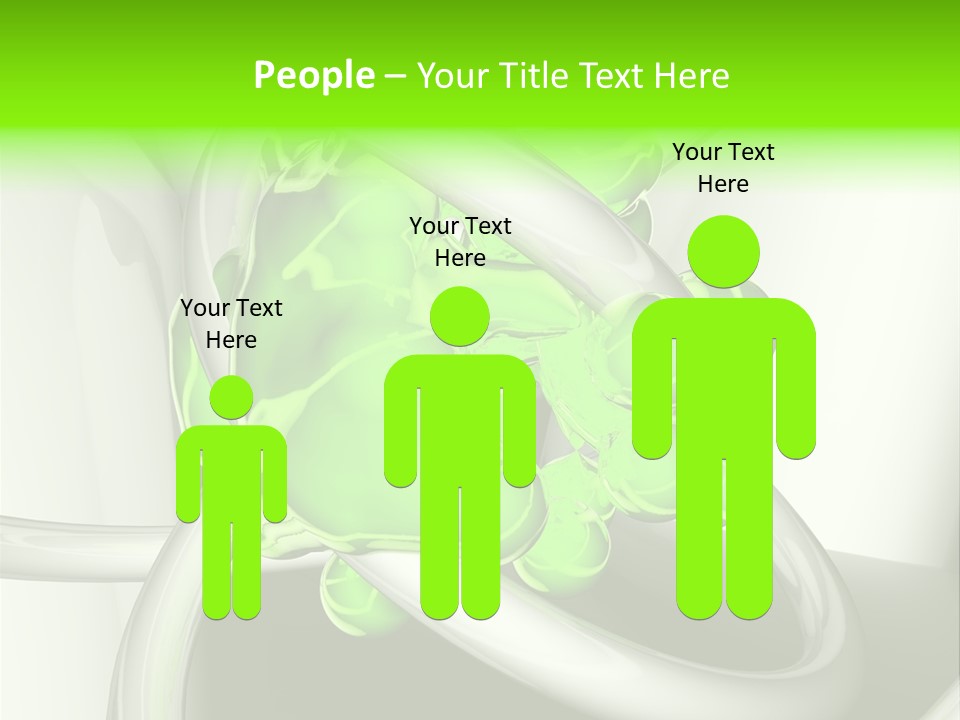 Rendering Green Idea PowerPoint Template