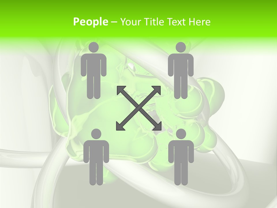 Rendering Green Idea PowerPoint Template