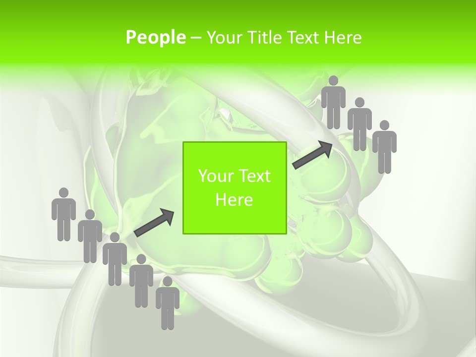 Rendering Green Idea PowerPoint Template
