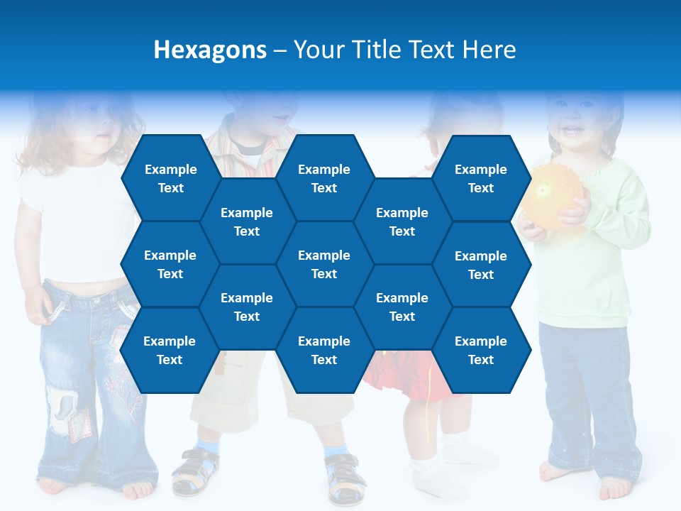 Innocence White Background PowerPoint Template