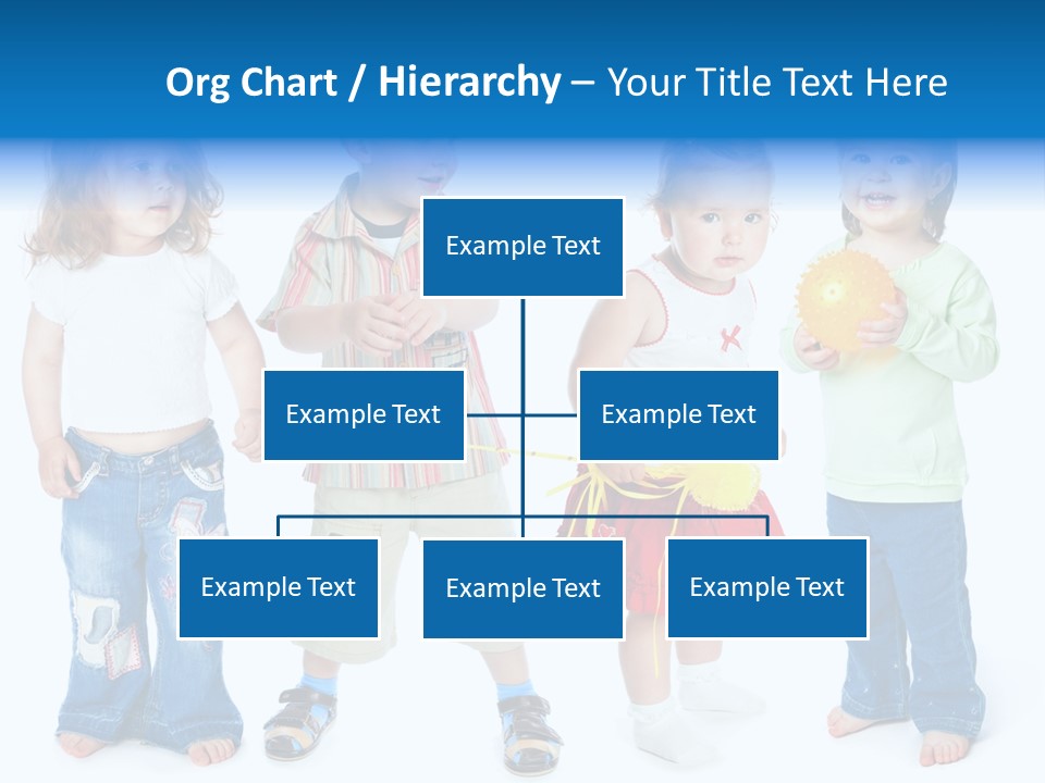 Innocence White Background PowerPoint Template