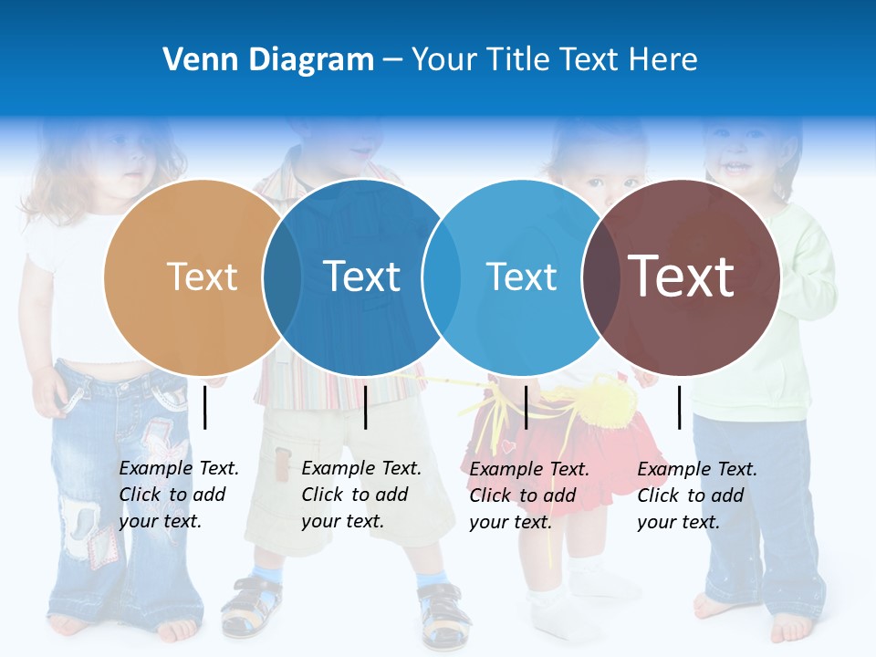 Innocence White Background PowerPoint Template