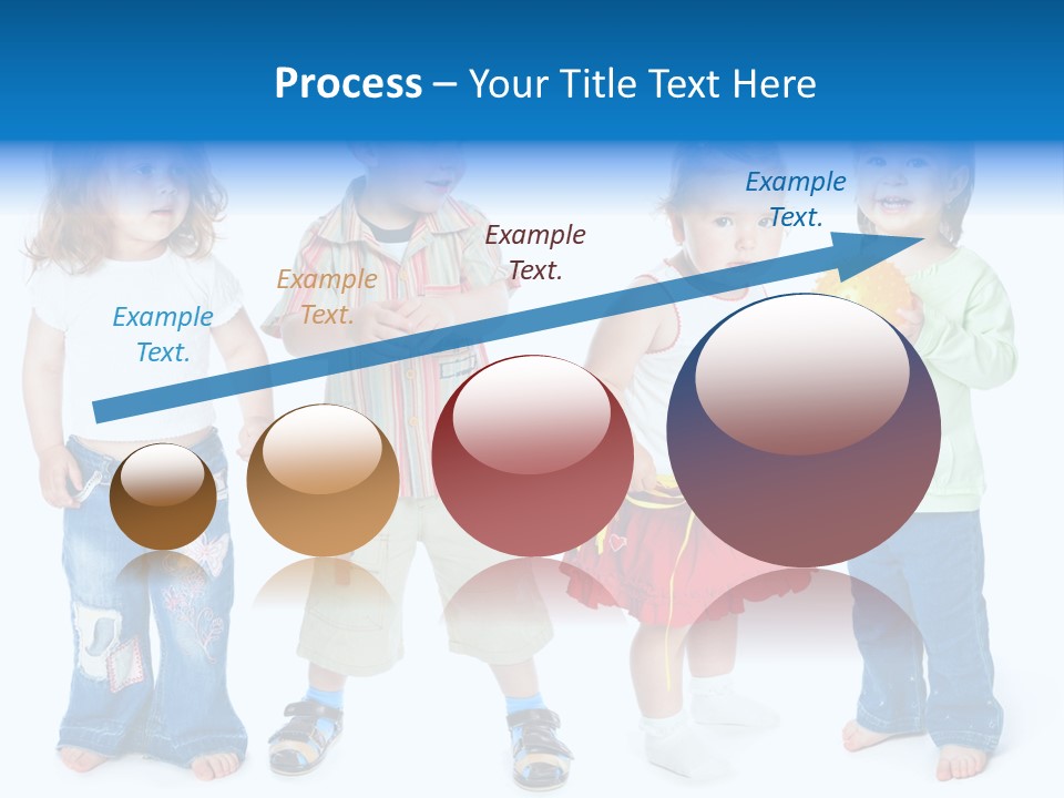 Innocence White Background PowerPoint Template