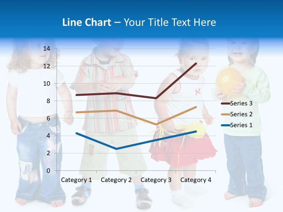 Innocence White Background PowerPoint Template