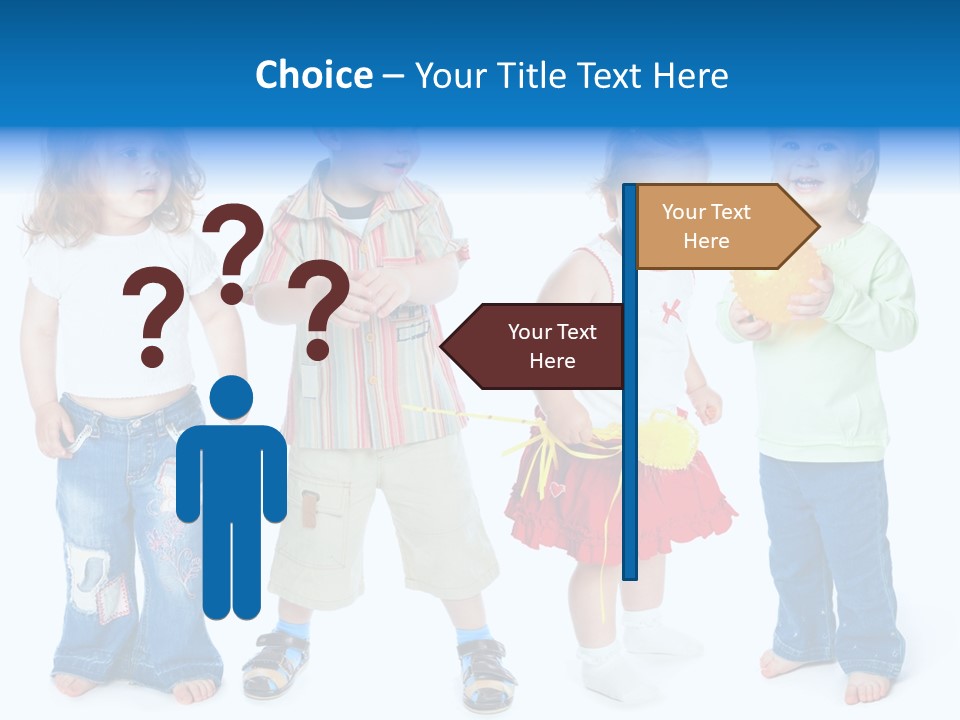 Innocence White Background PowerPoint Template