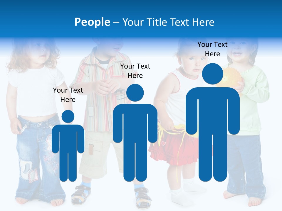 Innocence White Background PowerPoint Template