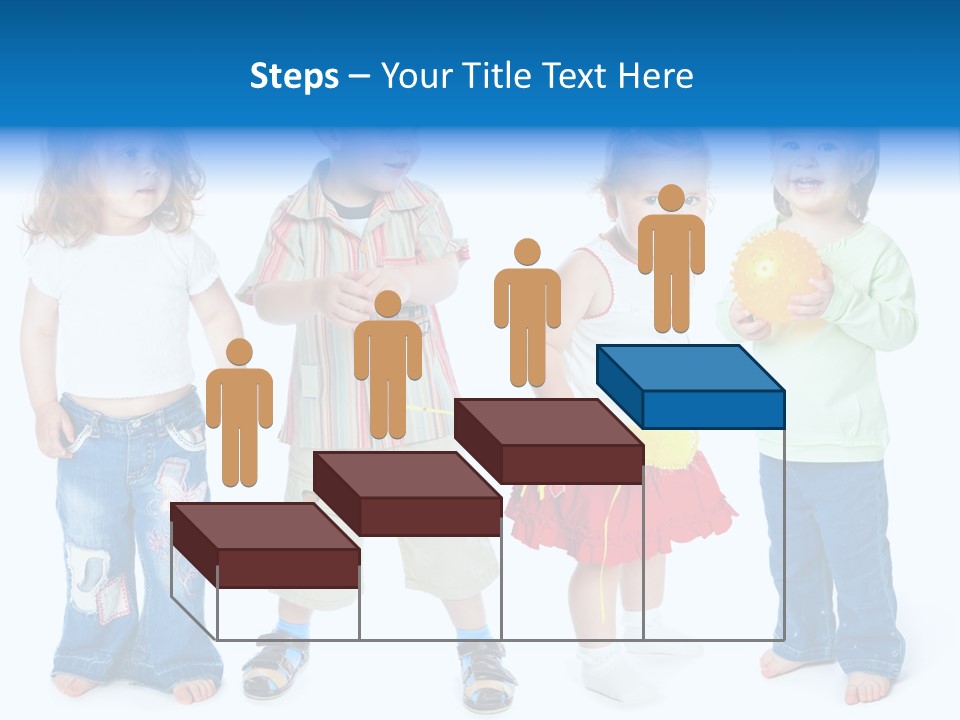 Innocence White Background PowerPoint Template