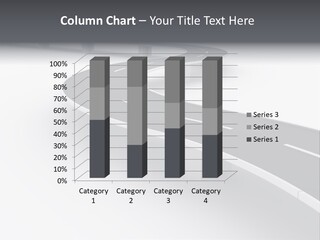 Street Isolated Road PowerPoint Template