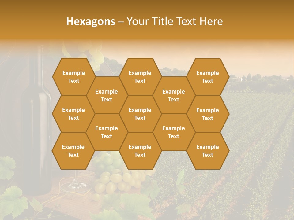 Leaves Evening Composition PowerPoint Template