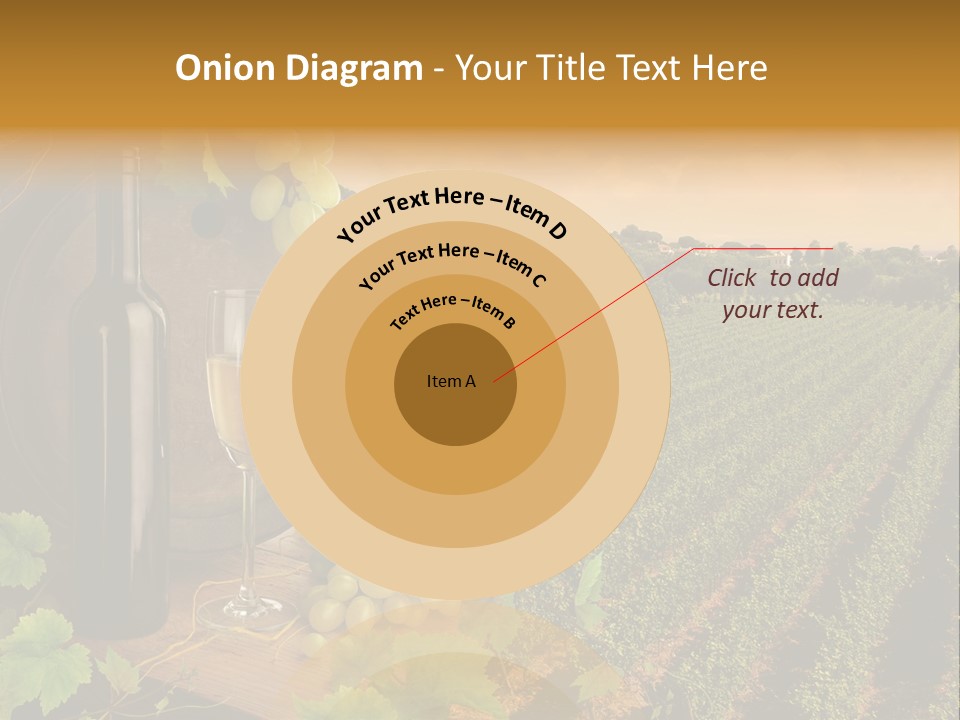 Leaves Evening Composition PowerPoint Template