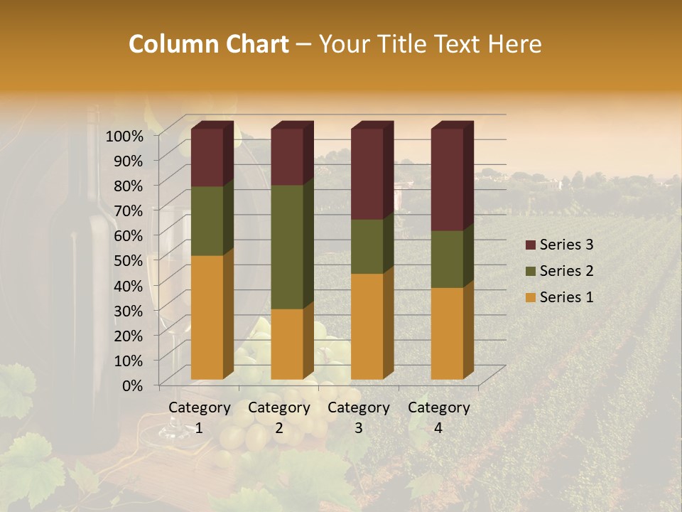 Leaves Evening Composition PowerPoint Template
