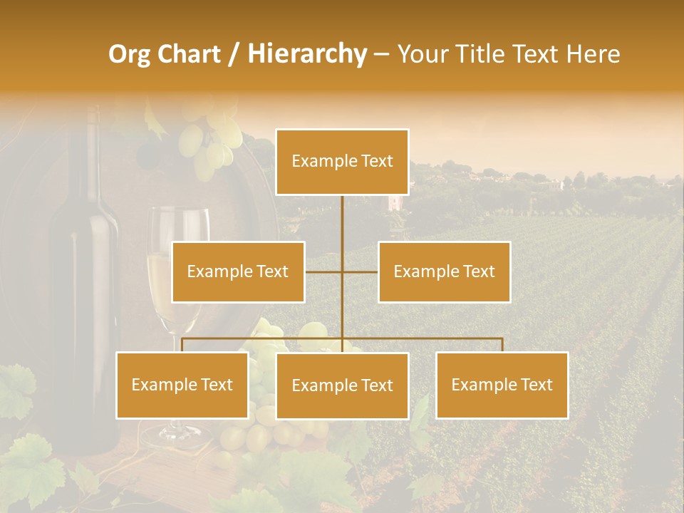 Leaves Evening Composition PowerPoint Template