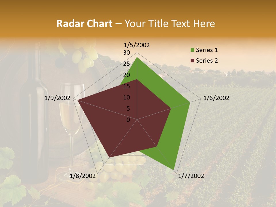Leaves Evening Composition PowerPoint Template