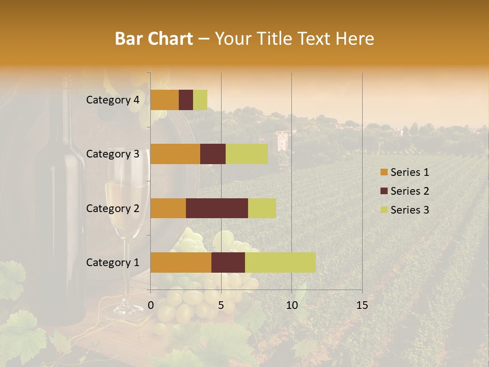 Leaves Evening Composition PowerPoint Template