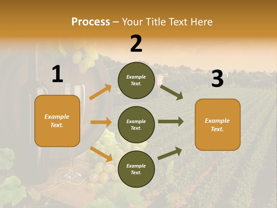 Leaves Evening Composition PowerPoint Template