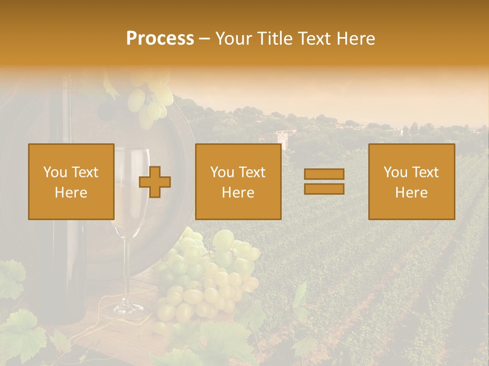 Leaves Evening Composition PowerPoint Template