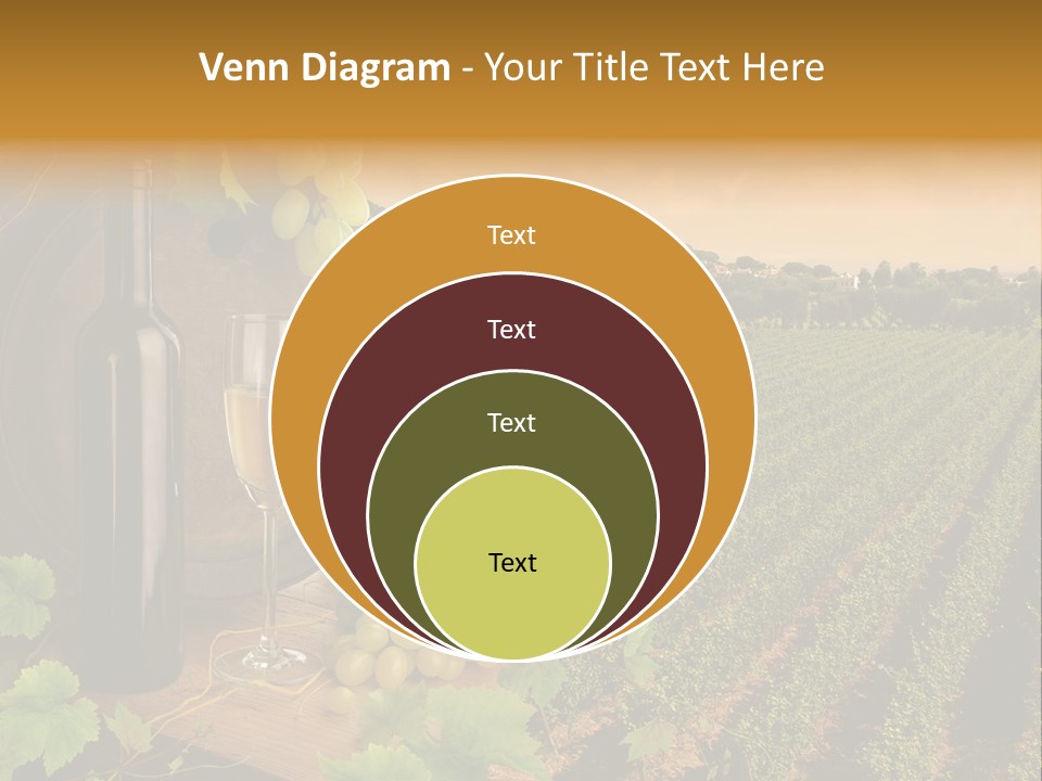Leaves Evening Composition PowerPoint Template