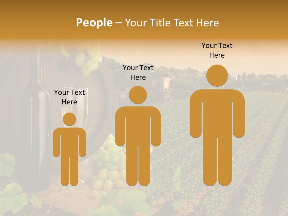 Leaves Evening Composition PowerPoint Template