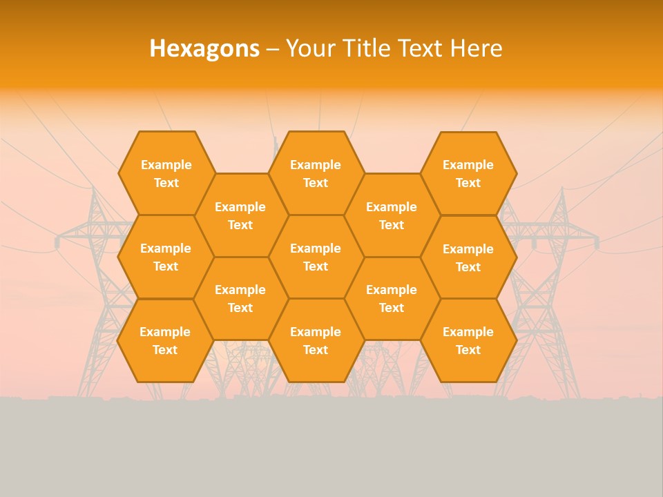 Tall Silhouette Weather PowerPoint Template