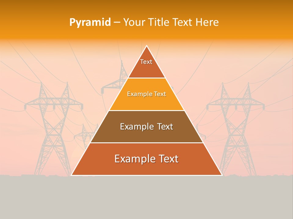Tall Silhouette Weather PowerPoint Template